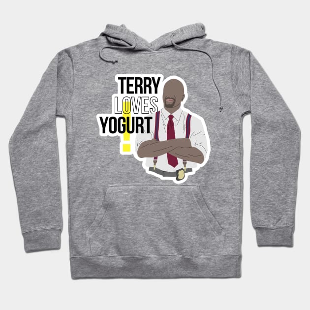 Brooklyn 99 Terry Jeffords Hoodie by EllaPhanta